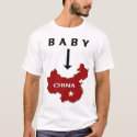 Baby in China t-shirts