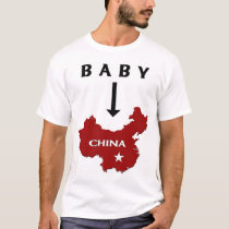 Baby in China t-shirts