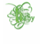 Baby in Fancy Letters - So Elegant. t-shirts