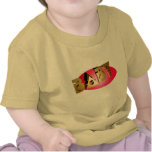 Baby in Gold t-shirts
