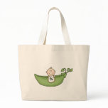 Baby in Pea Pod Tote Bag