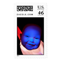 Baby in Space postage by imagineblueskies Baby in Space postage