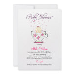Baby in Tea Cup Baby Shower Invitations