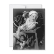 Baby in Trouble invitations