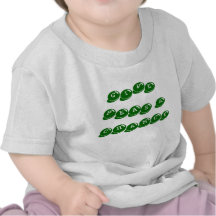 baby,infant tee shirt,give peas a chance