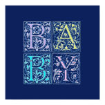 Baby Initials Maternity Shirt posters