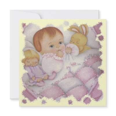 baby invitation by isabelalfarrobinha