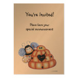 baby invitation business card