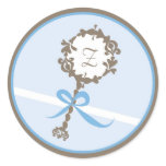 Baby Invitation or Favor Sticker