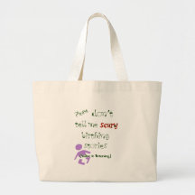 Baby Is Listening! Canvas Bags