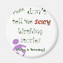 Baby Is Listening! Refrigerator Magnet