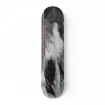 baby is sleeping skate deck