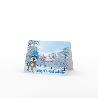 Baby It's Cold Outside Greeting Card