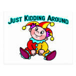 Baby Jester Just Kidding Around Post Card
