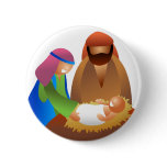 Baby Jesus buttons