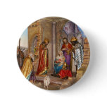 Baby Jesus of Nazareth Born in Bethlehem buttons