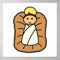 Baby Jesus Poster