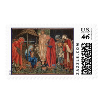 Baby Jesus Pre-Raphaelite Christmas Postage