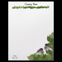 Baby Junco's Letterhead