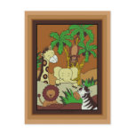 Baby Jungle 10-Baby Shower Invitation Post Card