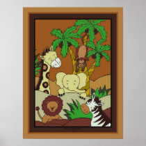 Baby Jungle 10 Poster