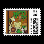 Baby Jungle 10 Small Stamps