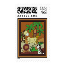 Baby Jungle 10 Stamps