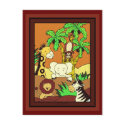 Baby Jungle 11-Baby Shower Invitation postcards