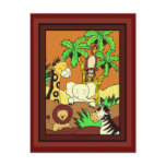 Baby Jungle 11-Baby Shower Invitation Baby Jungle 11-Baby Shower Invitation