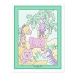 Baby Jungle 13 Baby Shower Post Card