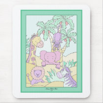 Baby Jungle 13 Mousepad