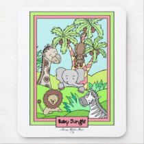 Baby Jungle 26 Mouse Mats