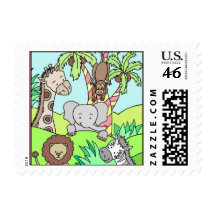 Baby Jungle 26 Stamps