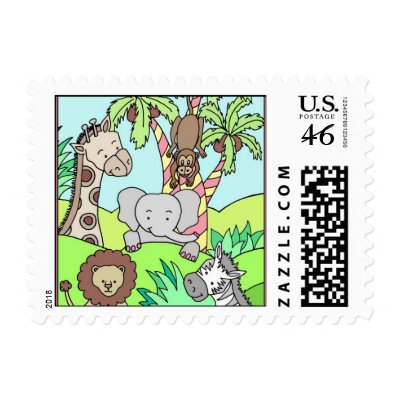 Baby Jungle 26 Stamps by CookieCrumblers