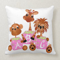 Baby Jungle Animals A-B-C Pillow pillows