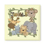 Baby Jungle Animals Tshirts and Gifts Fridge Magnet