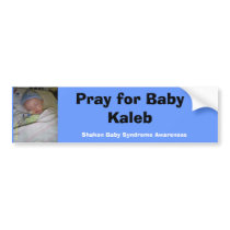 Baby Kaleb Bumper Sticker