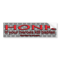 baby killers bumper stickers by jochshaw baby killers bumper stickers