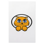 Baby Kitten Cartoon Personalized Stationery
