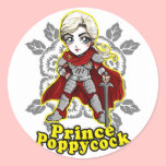 Baby Knight Poppycock Sticker