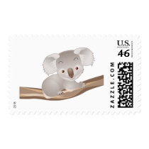 Baby Koala Postage Stamp
