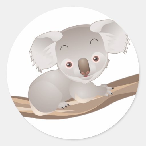 Baby Koala Sticker Zazzle