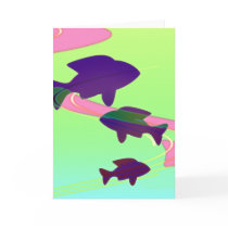 Baby Koi Fish cards by JaZilla Baby Koi Fish cards