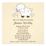 Baby Lamb Baby Shower Invitations Gender Neutral