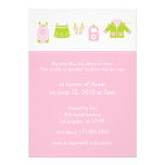 Baby Laundry 2nd Shower Invitation Card