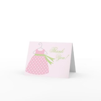 Baby Laundry (pink) card