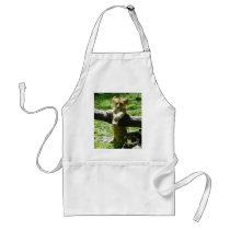 Baby Lion Cub On Branch Aprons