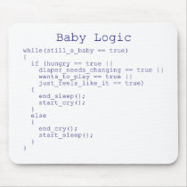 Baby Logic Mouse Pad