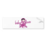 baby love babooshka doll in pink bumper sticker