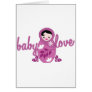 baby love babooshka doll in pink cards